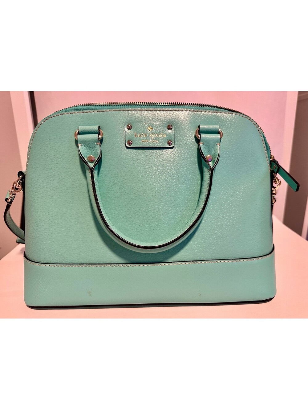 Kate Spade New York Small Rachelle Leather Top Handle Bag NWT